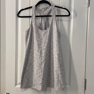 Light gray lululemon tank
